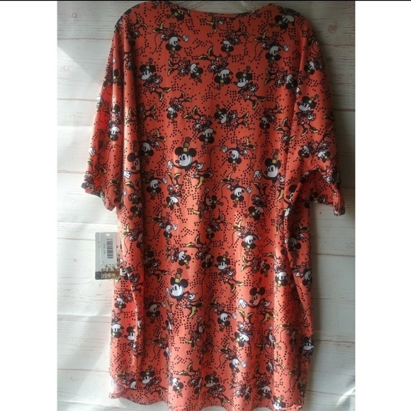 Lularoe Irma Minnie Mouse Print Tunic Sz 2XL - Picture 3 of 6